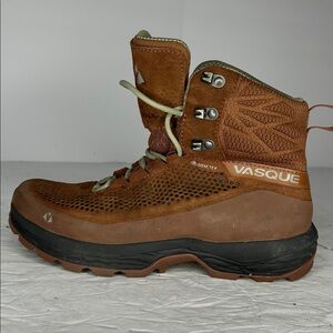 Vasque Rust and Olive Hiking Boots